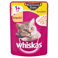 Whiskas Kremowa Zupa z Kurczakiem Karma pełnoporcjowa 1+ lat