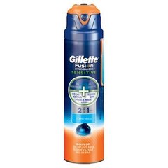 Gillette Fusion ProGlide Sensitive Ocean Breeze Żel do golenia 170 ml