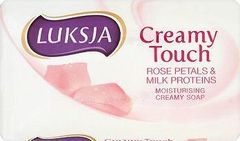Luksja Creamy Touch Rose Petals and Milk Proteins Kremowe mydło