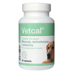 Dolfos Vetcal - minerały, aminokwasy i witaminy dla psów