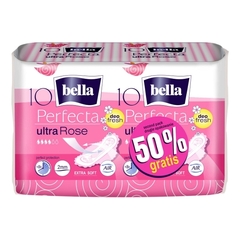 Bella PERFECTA Podpaski Ultra Rose 2x10 szt (2 opakowanie 50% taniej)