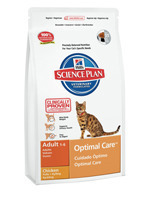 Hill's Science Plan Hill's Science Plan Feline Adult Chicken Optimal Care  15kg