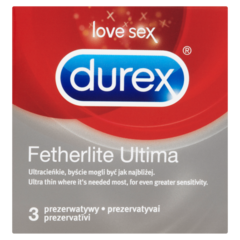 Durex Fetherlite Ultima Prezerwatywy 3 sztuki