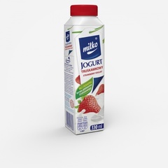 Milko Jogurt pitny truskawkowy 