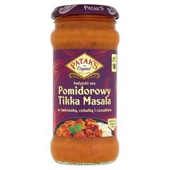 Patak's Indyjski sos pomidorowy Tikka Masala ze śmietanką cebulką i czosnkiem
