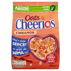 Nestlé Cheerios Oats Chrupkie płatki owsiane z cynamonem