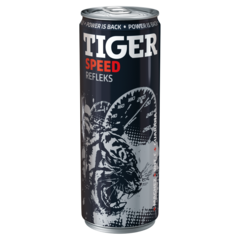 Tiger Speed Gazowany napój energetyzujący o smaku pitahaya-granat-limonka