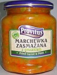 Provitus Marchewka zasmażana z groszkiem