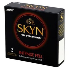 Unimil  Skyn Intense Feel Nielateksowe prezerwatywy