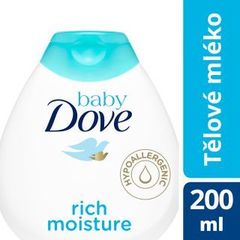 Dove BABY DOVE Nawilżające mleczko do ciała 200 ml