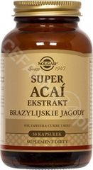 Solgar Super Acai (ekstrakt z brazylijskiej jagody) w kapsułkach