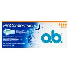 O.b. ProComfort Night Super Tampony 16 sztuk