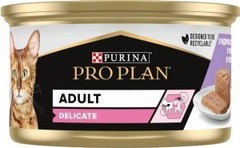 Pro Plan Pro Plan Cat Delicate, 24 x 85 g Indyk