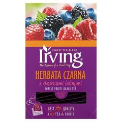Irving Herbata czarna z owocami leśnymi 30 g (20 torebek)