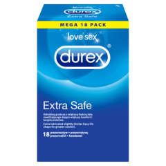 Durex Extra Safe Prezerwatywy 18 sztuk