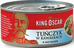 King Oscar Tuńczyk w sosie własnym kawałki