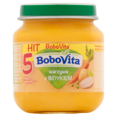 Bobovita Warzywa z indykiem po 5 miesiącu