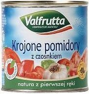 Valfrutta Krojone pomidory z czosnkiem