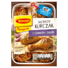 Winiary Pomysł na... Soczystego kurczaka z czosnkiem i ziołami