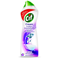 Cif Cream Lila Flowers z mikrokryształkami Mleczko do czyszczenia powierzchni