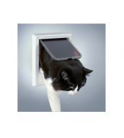Trixie Drzwi dla kota Freecat de luxe elektromagnetyczne białe