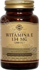 Solgar Naturalna Witamina E 134 mg w kapsułkach