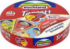 Hochland Tercett Ser topiony kremowy w trójkącikach