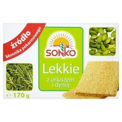 Sonko Pieczywo Lekkie z orkiszem i dynią
