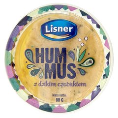 Lisner Hummus z dzikim czosnkiem