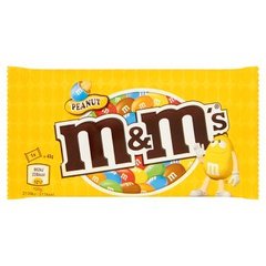 M&M's Peanut Orzeszki ziemne oblane czekoladą w kolorowych skorupkach