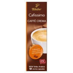 Tchibo Cafissimo Caffè Crema Rich Aroma Kawa mielona w kapsułkach (10 sztuk)