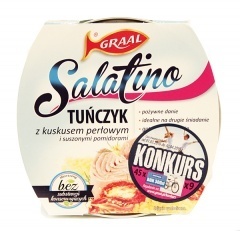Graal Tuńczyk z kuskusem perłowym 160g