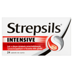 Strepsils Intensive Tabletki do ssania 24 sztuki