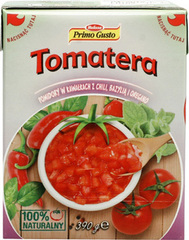 Melissa Pomidory w kawałkach primo gusto z chili bazylią i oregano 