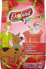 Ekland Junior Herbatka o smaku malinowo-truskawkowym