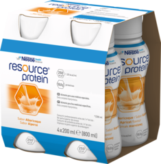 Resource Protein Preparat odżywczy w płynie o smaku morelowym 4 x 200 ml