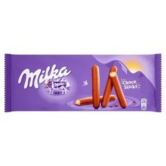 Milka Choco Sticks Ciastka oblane czekoladą mleczną z mleka alpejskiego