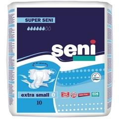 Seni Super Seni Extra small 0 Pieluchomajtki dla dorosłych oddychające (40-60cm)