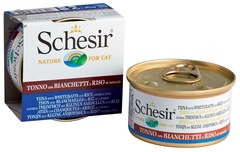 Schesir Schesir Cat puszka w wodzie al naturale tuńczyk z anchois i ryżem 85g