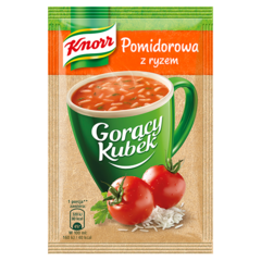 Knorr Gorący Kubek Pomidorowa z ryżem
