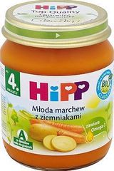 Hipp BIO Młoda marchew z ziemniakami po 4. miesiącu