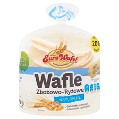 Eurowafel Wafle zbożowo-ryżowe naturalne (12 sztuk)