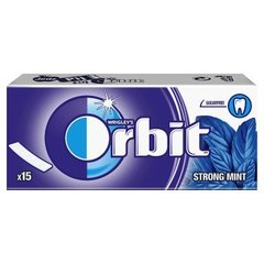 Orbit Strong Mint Guma do żucia bez cukru (15 listków)