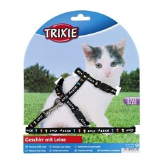 Trixie Kitty cat- komplet dla kociaka ( smycz i szelki)