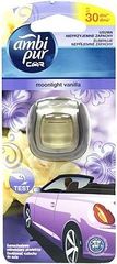 Ambi Pur Car Moonlight Vanilla Samochodowy odświeżacz powietrza z uchwytem, 1 sztuka