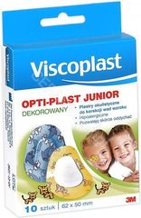 Viscoplast Plastry okulistyczne do korekcji wad wzroku Opti-plast Junior dekorowane
