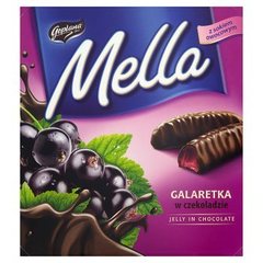 Goplana Mella Galaretka w czekoladzie o smaku czarnej porzeczki