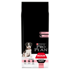 Pro Plan PRO PLAN Medium Sensitive Skin Puppy Rich in Salmon Karma dla psów 12 kg