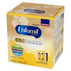 Enfamil Premium 1 Mleko początkowe od urodzenia 1200 g (3 sztuki)
