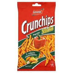 Crunchips Sticks Papryka Chipsy ziemniaczane